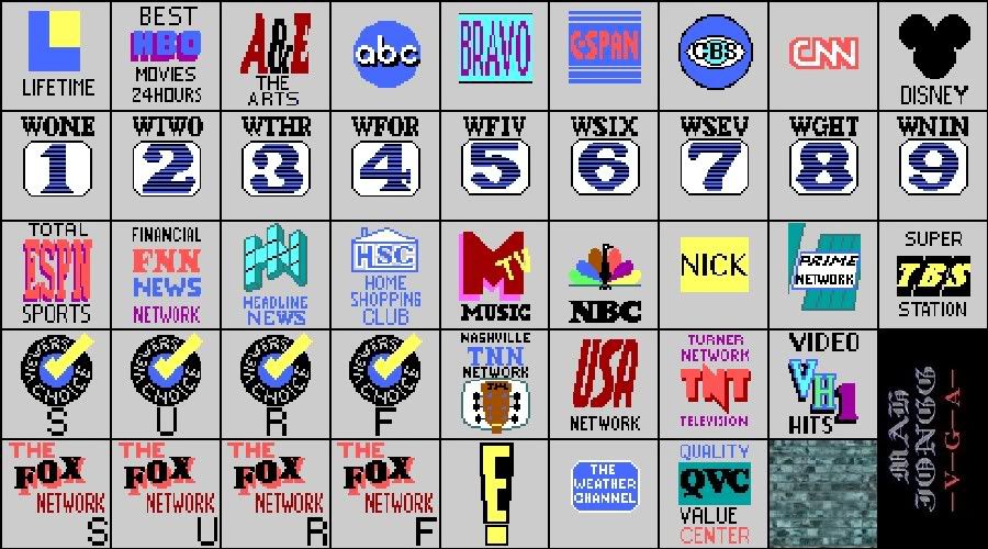 Cable TV Network Logos 3 Photo by trashcat_2007 Photobucket